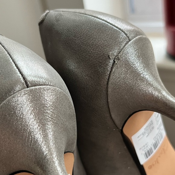 CLARKS Leather violet 55 rae metallic size 6.5 - Picture 10 of 10